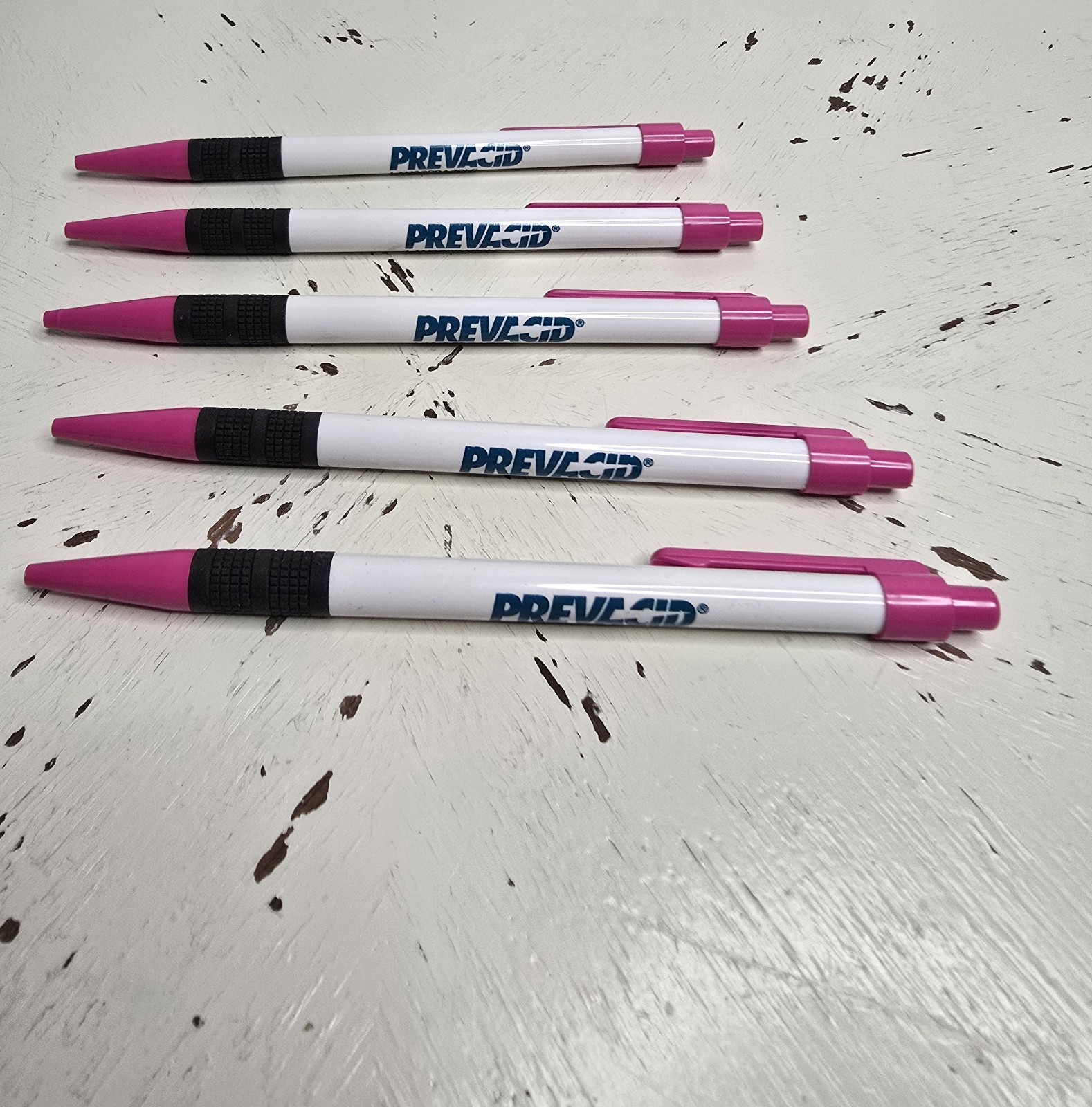 Prevacid Drug Rep Pharmaceutical Advertising Pen Plastic – Lot Of 5