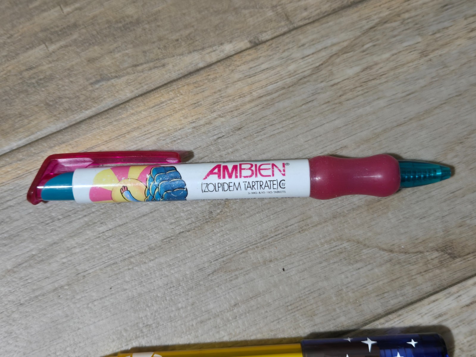 Insomnia Ambien Sonata PEN Drug Rep Pharmaceutical Promo Medical Advertising