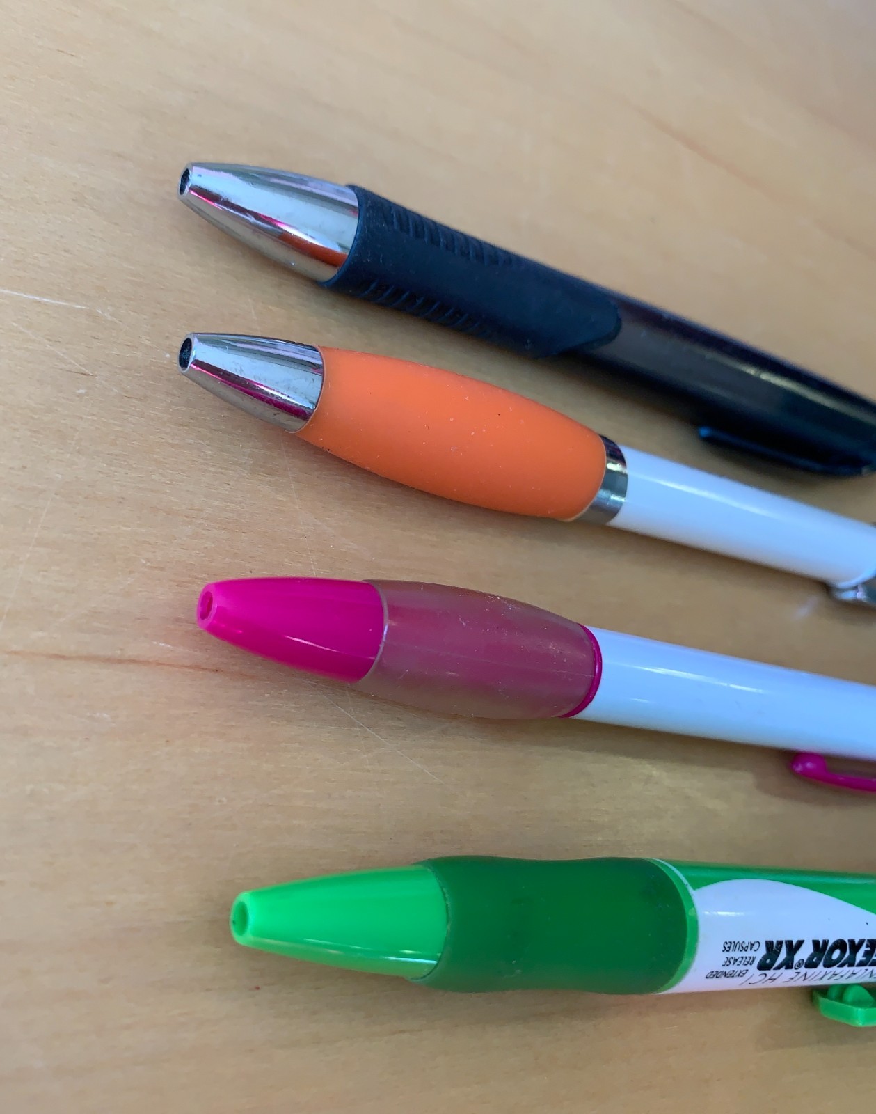 Lot of 4 Pharmaceutical Promo Pens – Claratin, Bystolic, Vesicare, Effexor