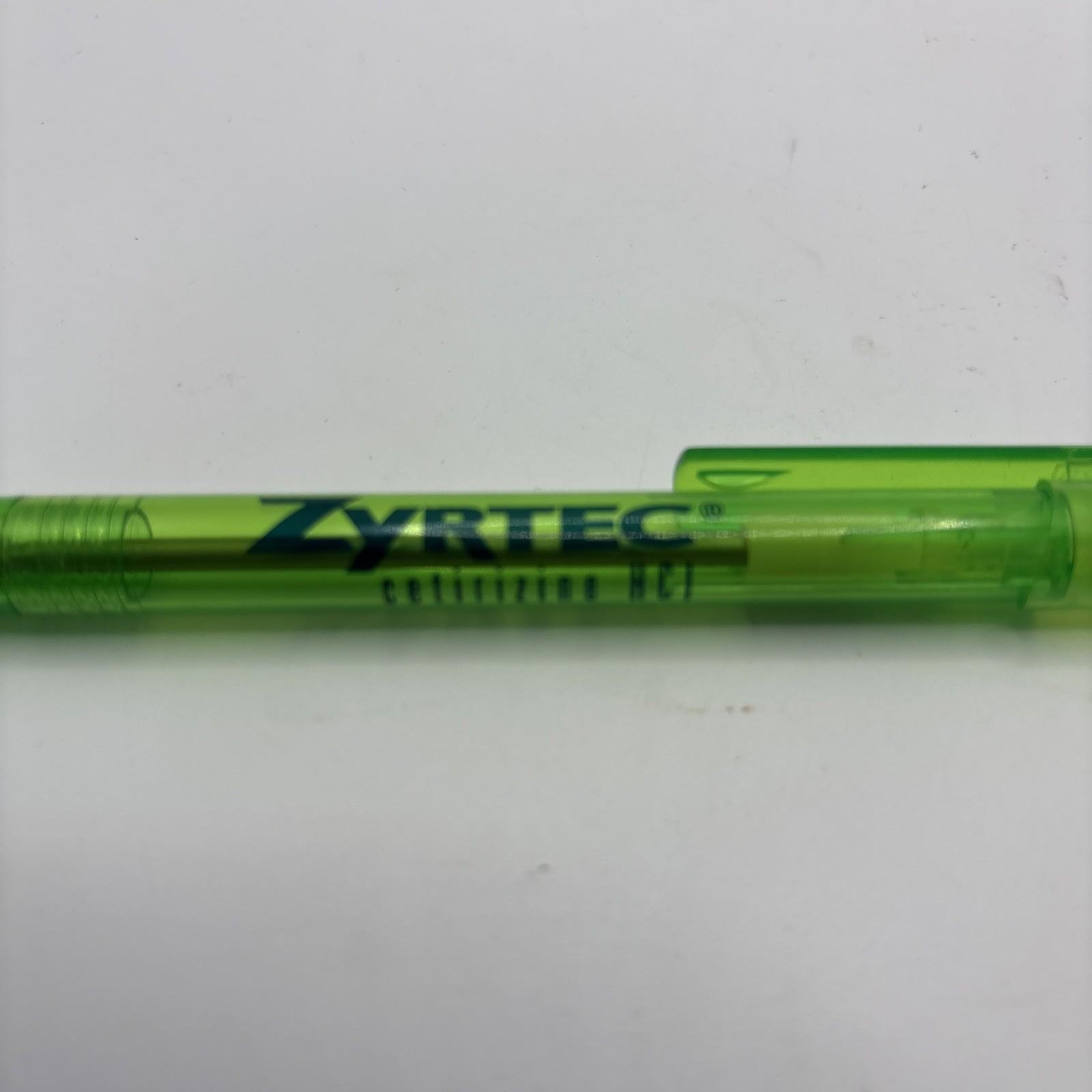 Twister Trans GT Ball Pen Promotional ZYRTEC Cetirizine Marketing Promo Green