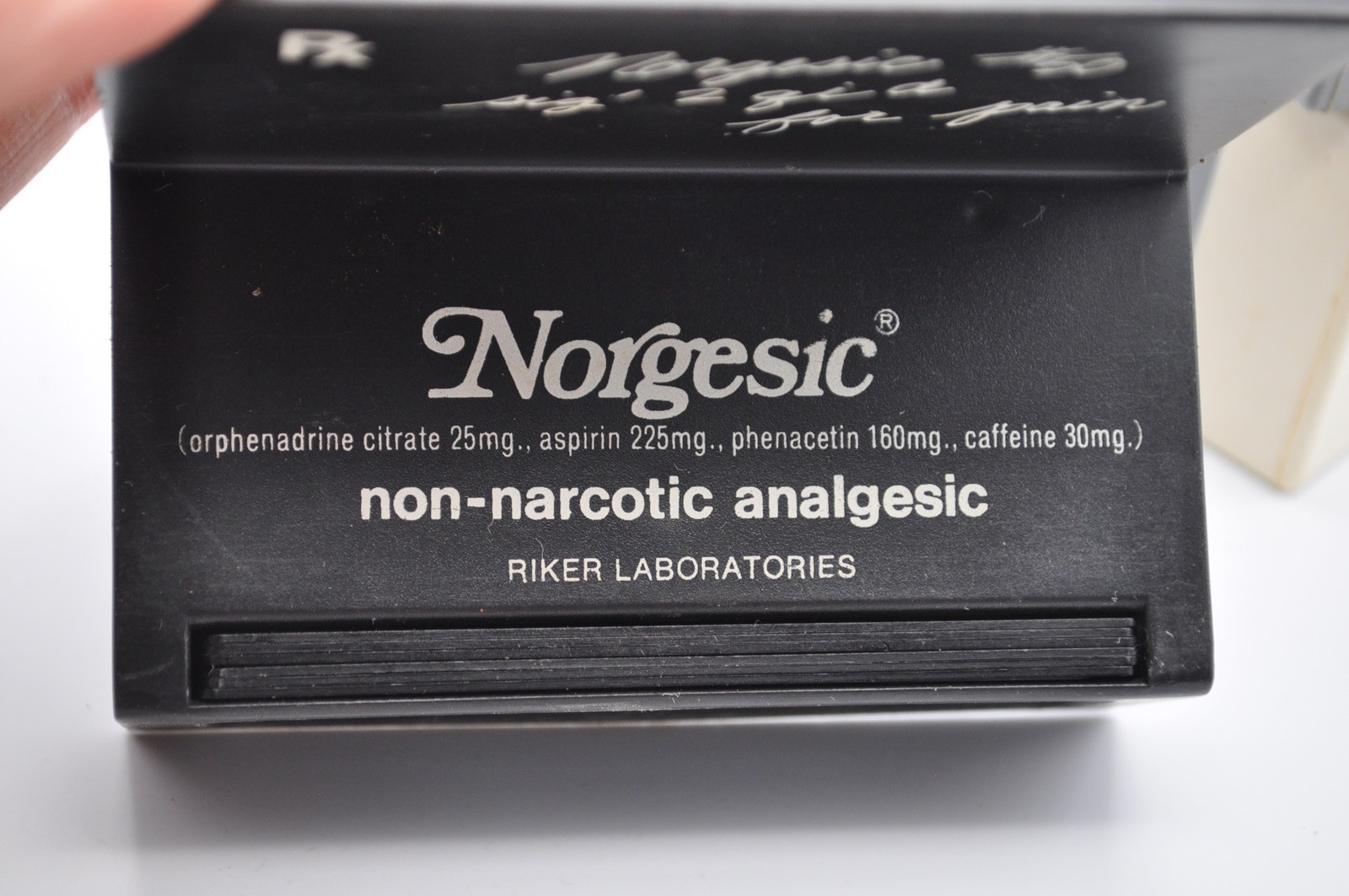 Vintage Norgesic Pharmacutical Perpetual Calendar by Ole Jorgensen Denmark