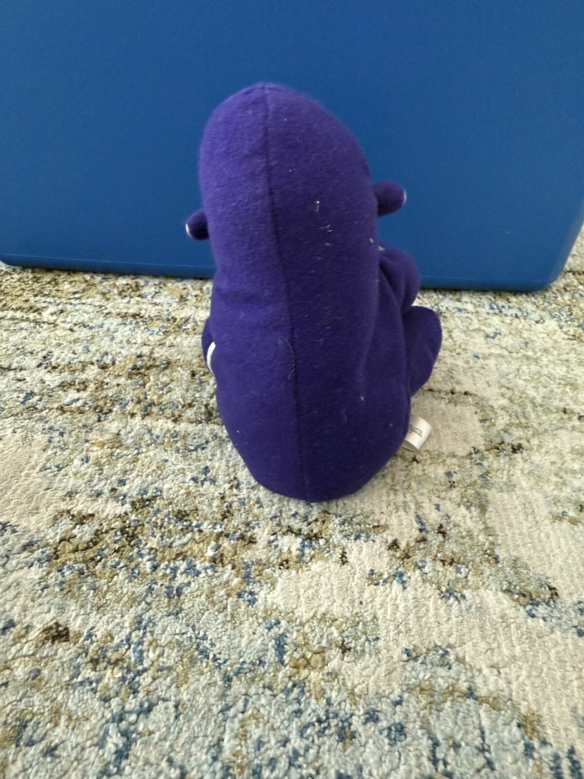 VTG ZYRTEC Purple Plush Gorilla Monkey Stuffed Toy Pharmaceutical Advertisement