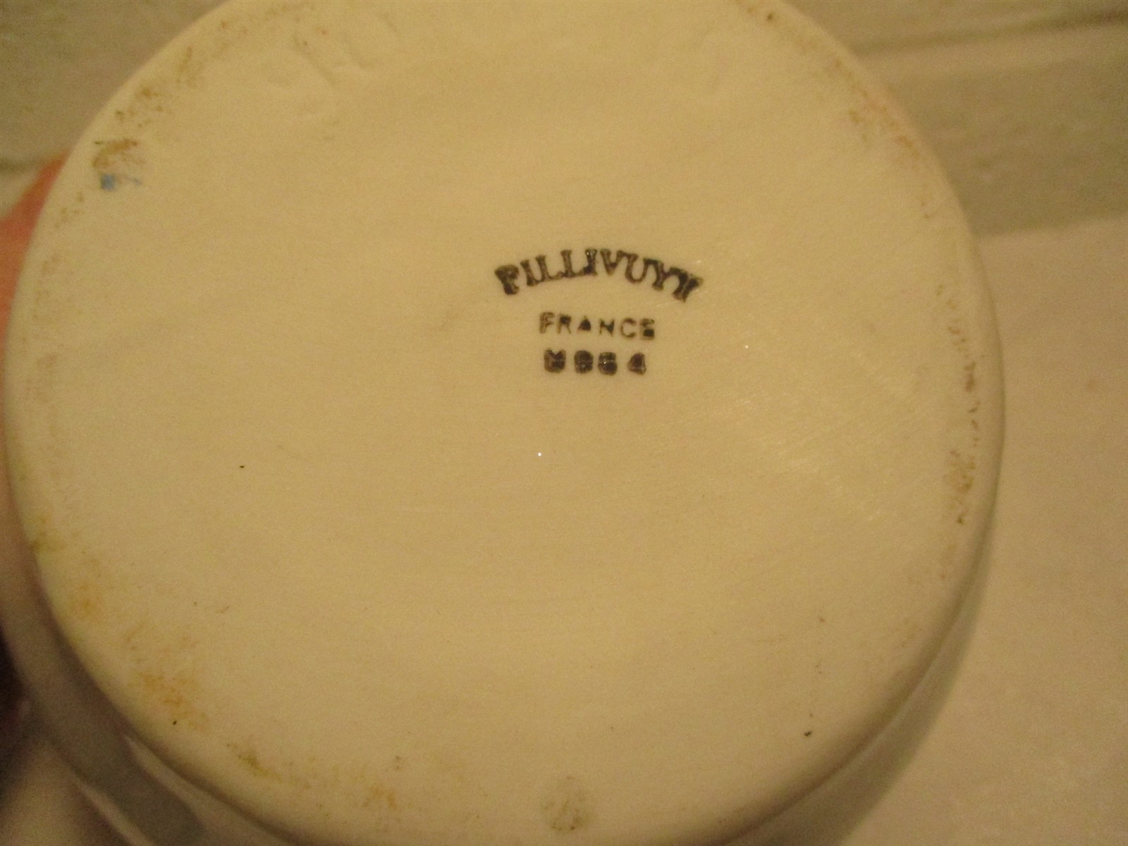 PILLIVUYT FRANCE HEAVY WHITE MORTAR & PESTLE APOTHECARY PHARMACUTICAL
