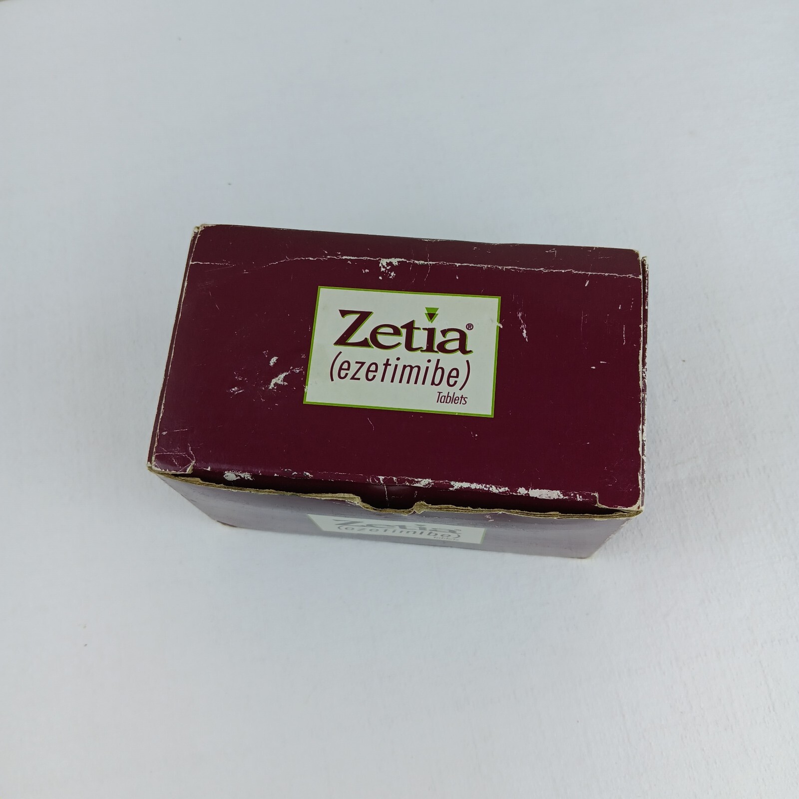 ZETIA Pharmaceutical Spinning Clock W/ Original Box & Directions desk clock
