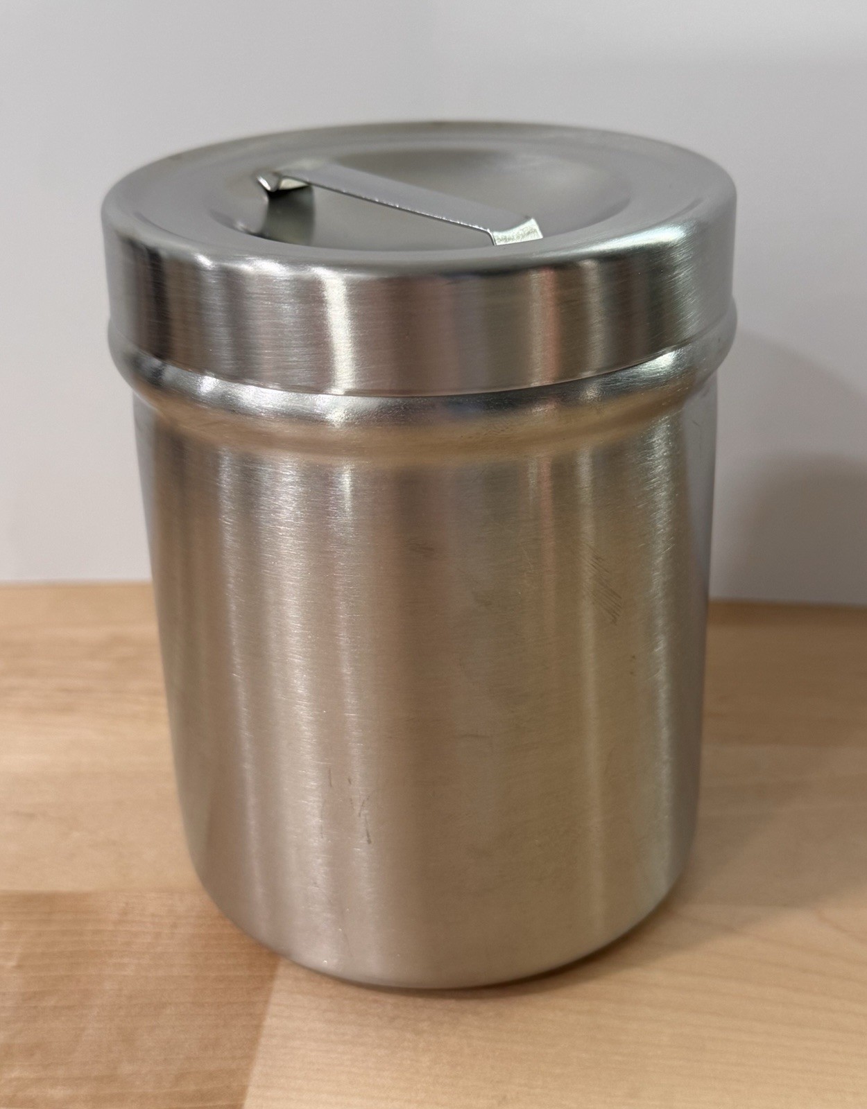 Vollrath stainless steel canister model 88010 Heavy duty Storage Container 5×4