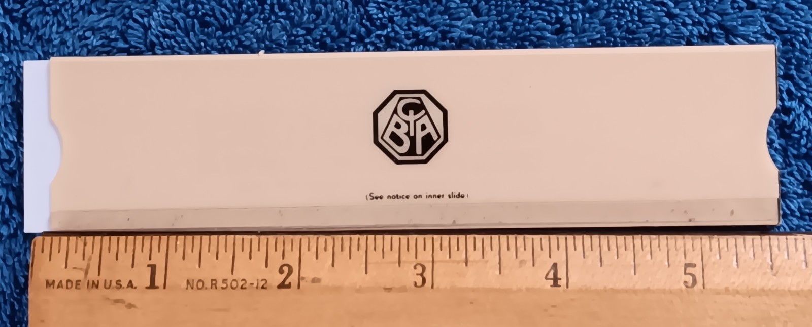 Vtg Ciba NJ Pharmaceutical Medical Slyd-Rul 1946 Conversion Apothecary – Metric