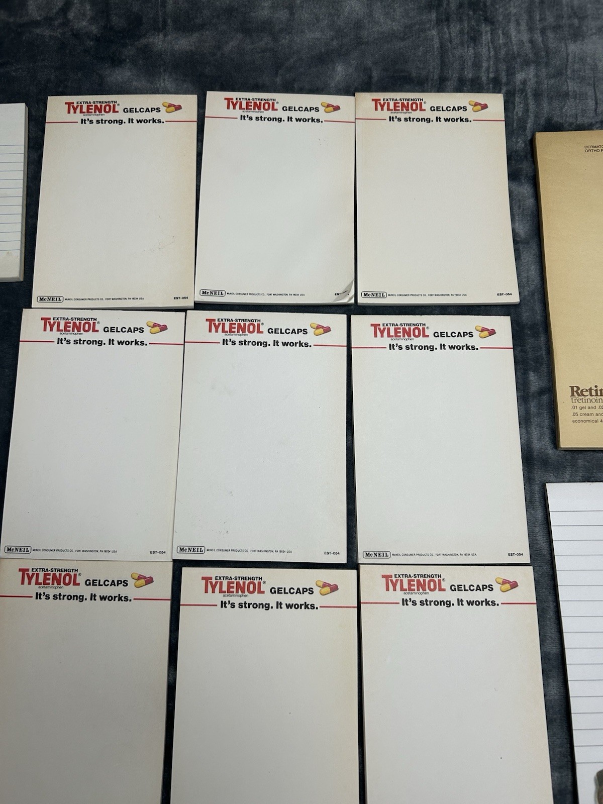 Lot of 18 Pharmaceutical Drug Memo Note Pads – Medicine – Advertising
