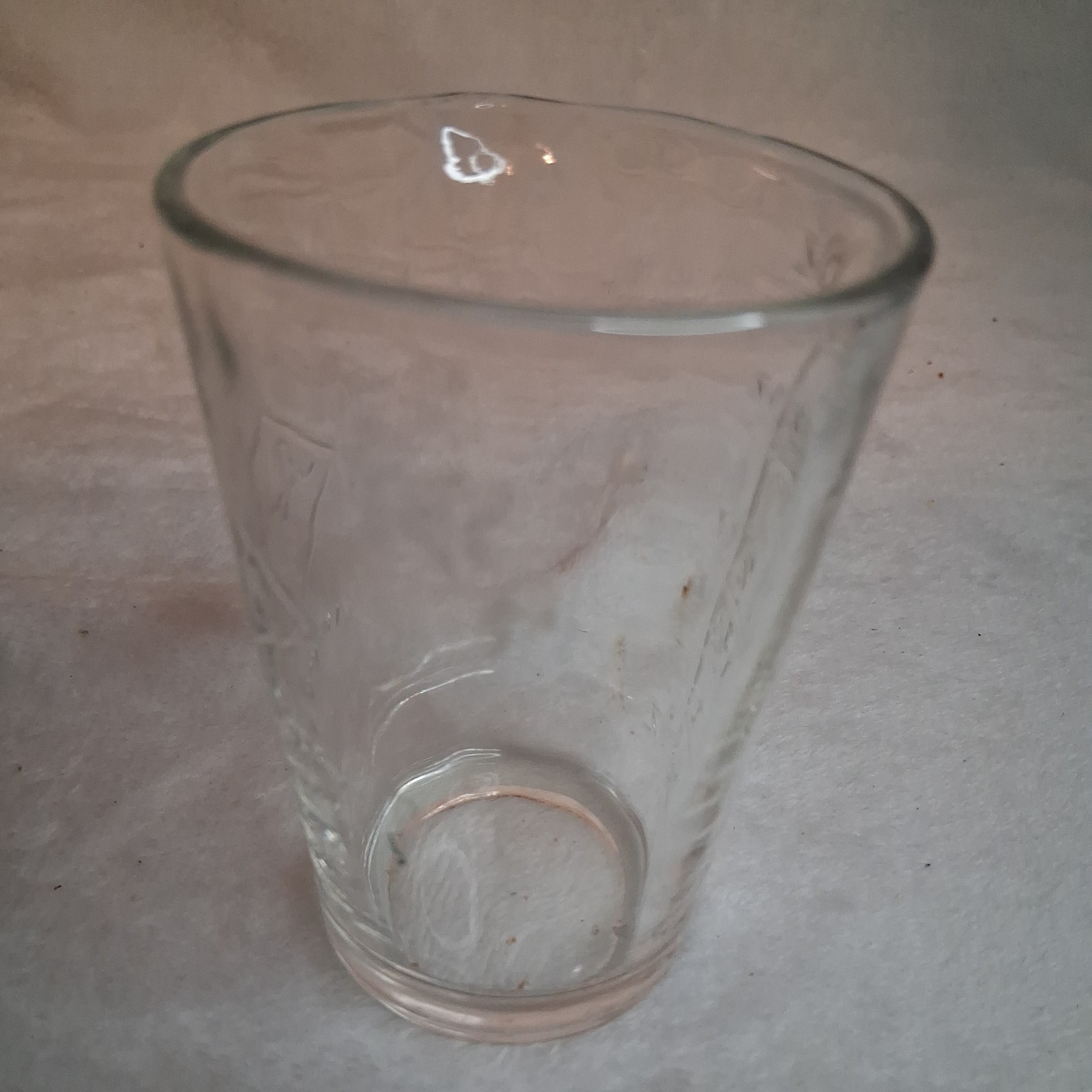VTG 4oz Heavy Glass Measuring Pharmacy Graduate Beaker marked in Oz’s AFAIK USA