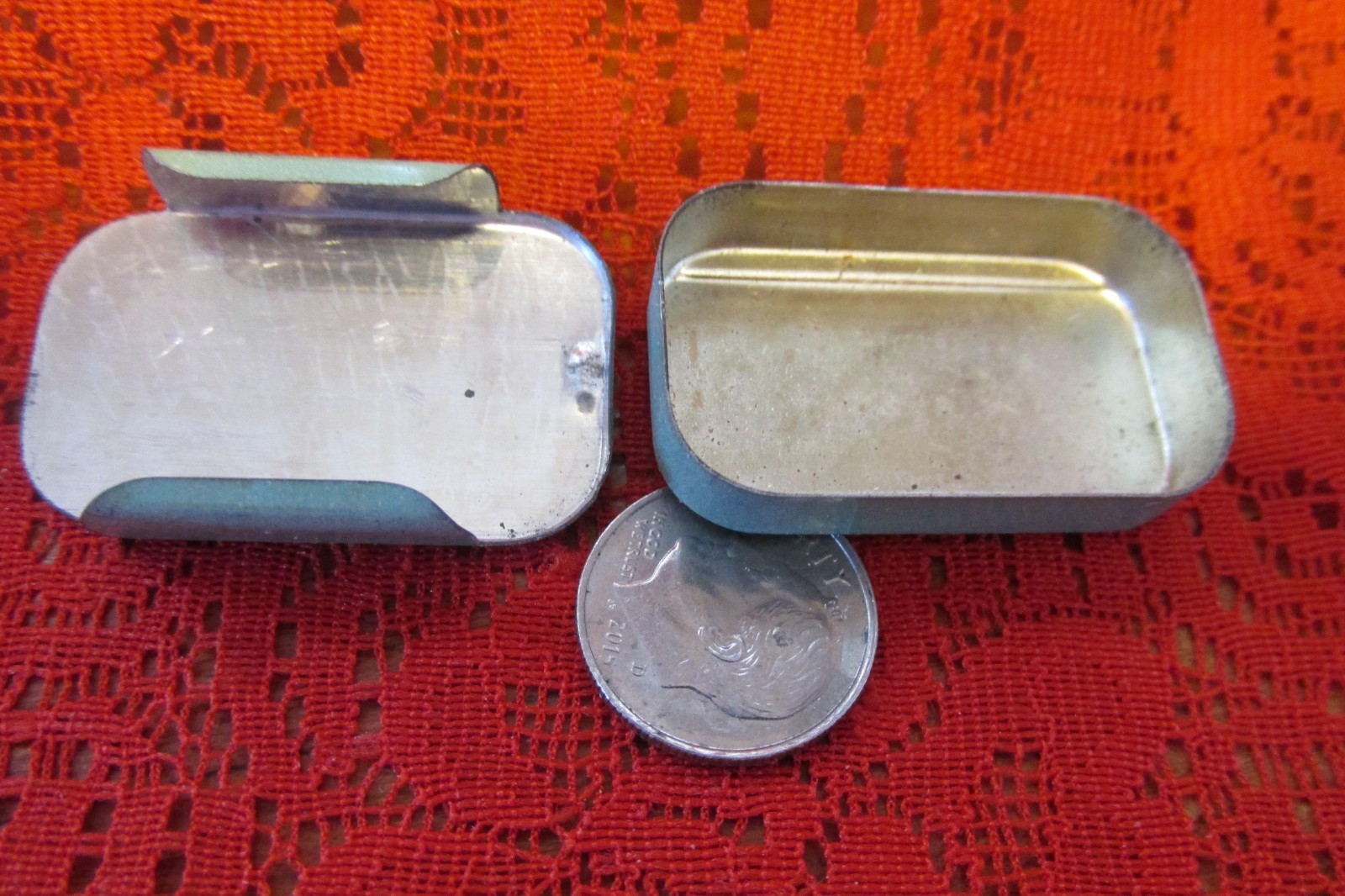 Ephedrine & Seconal Sodium Professional sample Vintage tin Lilly & Co. USA