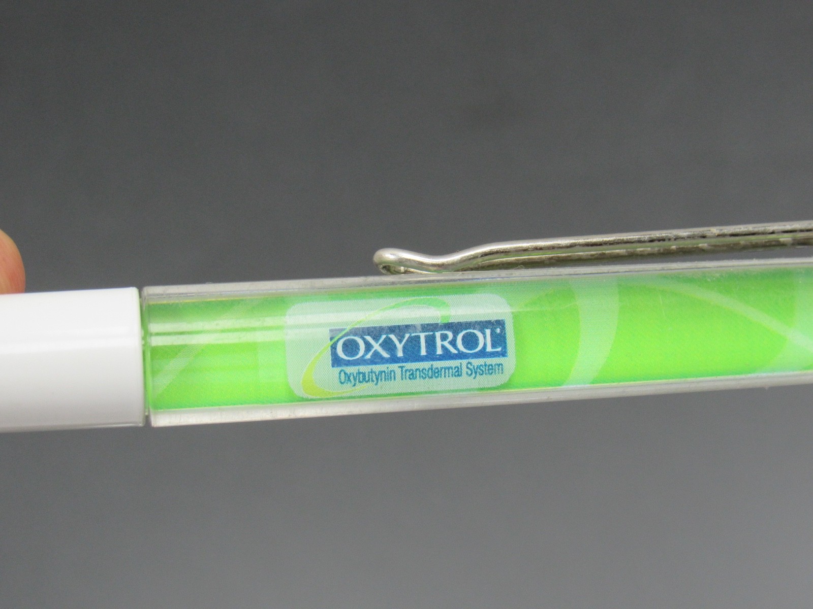 Oxytrol Floaty Floating Patch PEN Drug Rep Pharmaceutical Promo Advertising RARE