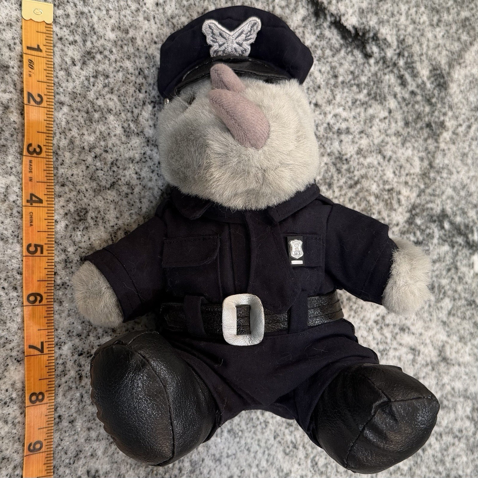 Pharmaceutical Advertisement/Promo LOT-Rhinocort Aqua-Fire Biker Police Plush