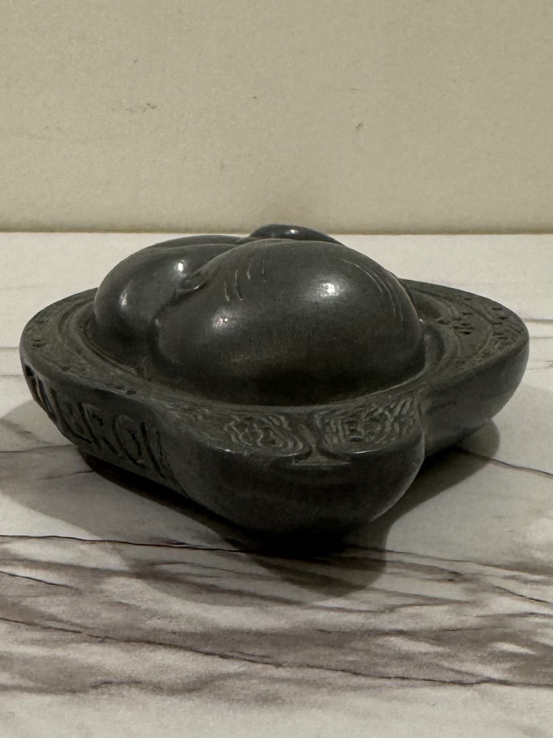 VINTAGE MEDICAL PHARMACEUTICAL PARKE-DAVIS FETAL PEWTER PAPERWEIGHT CA. 1950’s
