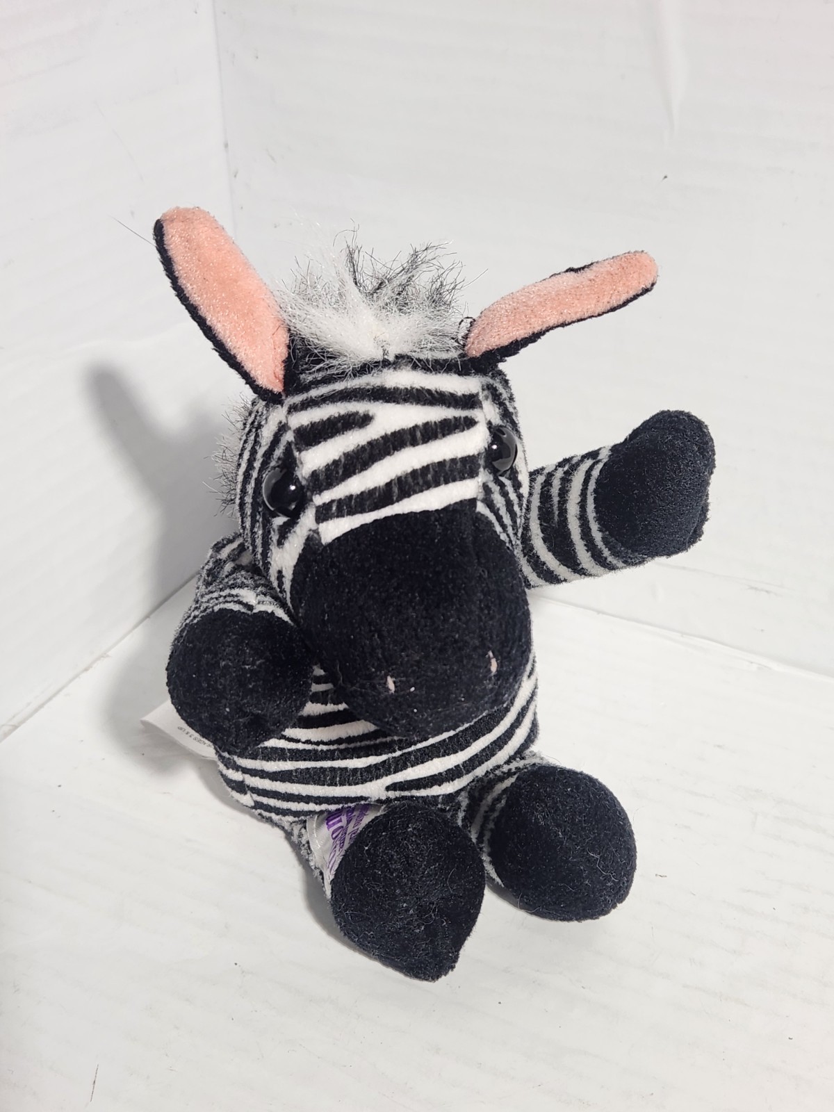 Zithro Zebra Plush Toy Drug Rep Pharmaceutical Promo Medical Advertising 1999