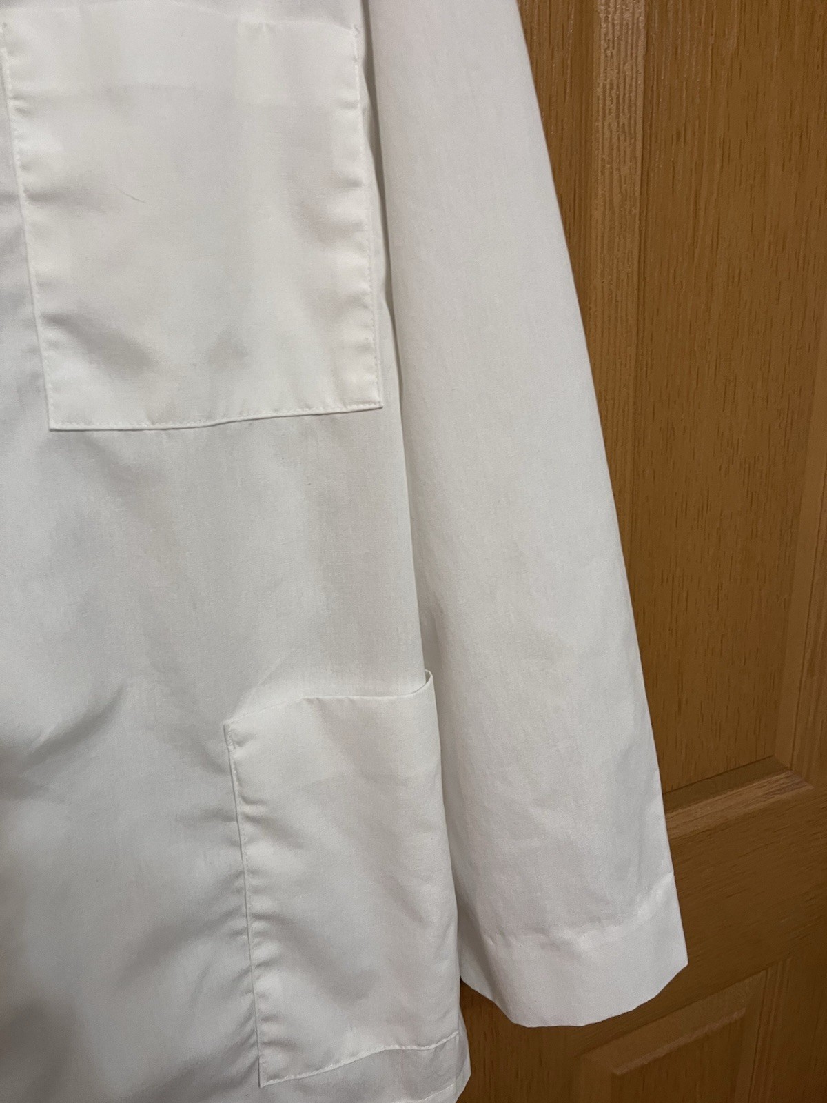 Vtg Drug World Pharmacy Lab Coat Sz 44 Metcal Ottenheimer USA 1970s Halloween
