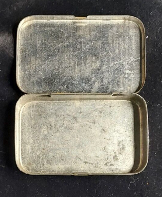 Old Advertising Medicine Tin Penslar Laxative Cold Breaker Detroit Michigan