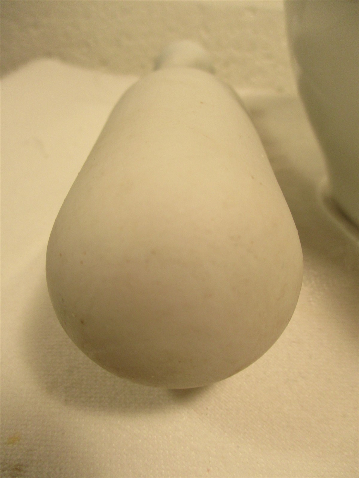 PILLIVUYT FRANCE HEAVY WHITE MORTAR & PESTLE APOTHECARY PHARMACUTICAL