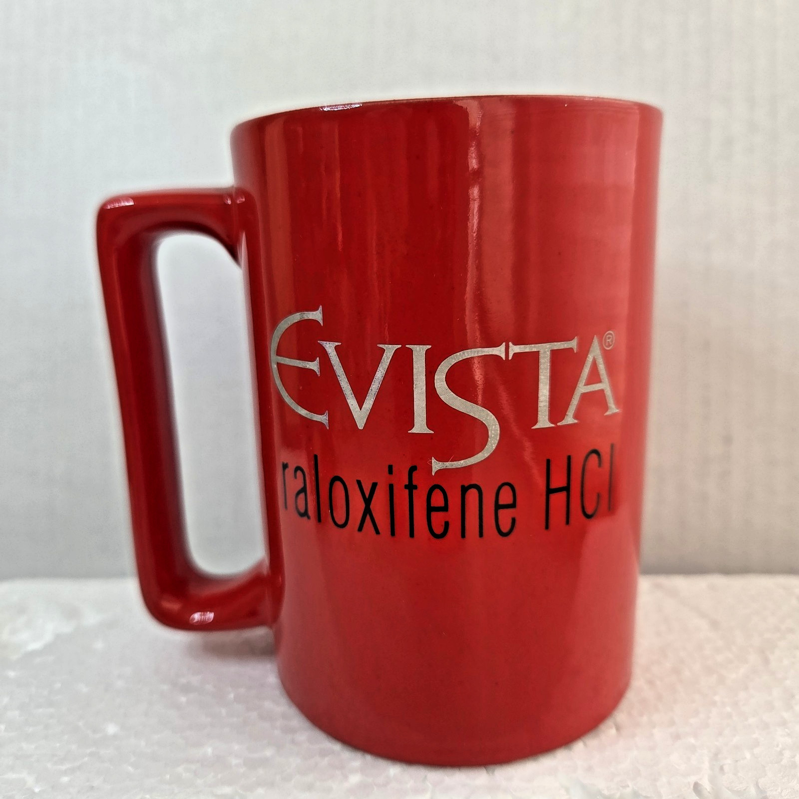 Evista Pharmaceutical 16-ounce Coffee Mug Drug Promo Advertising Ceramic