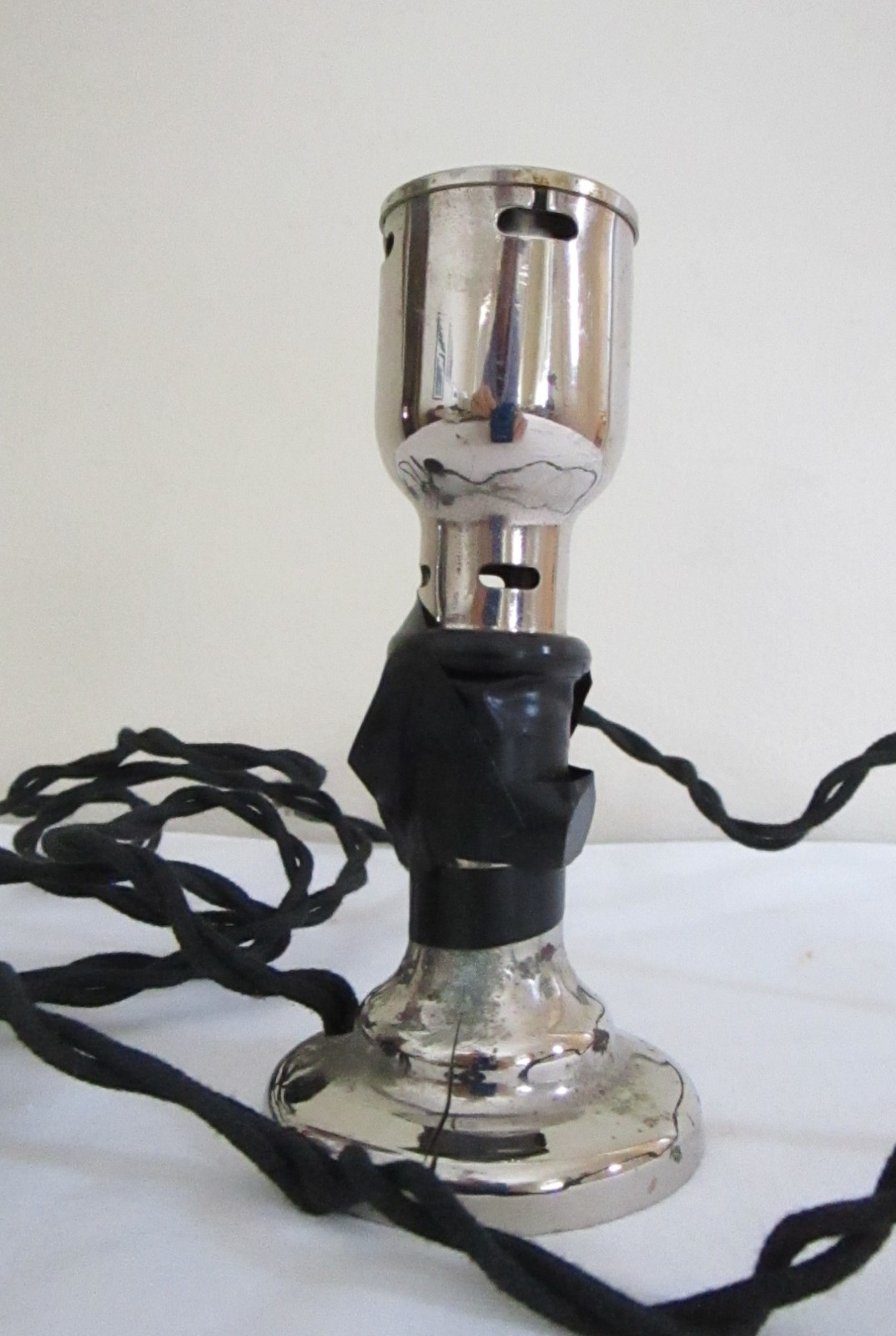 Antique vaporizer cold treatment ELECTRO-HALOR w box instructions MEDICAL CURIO