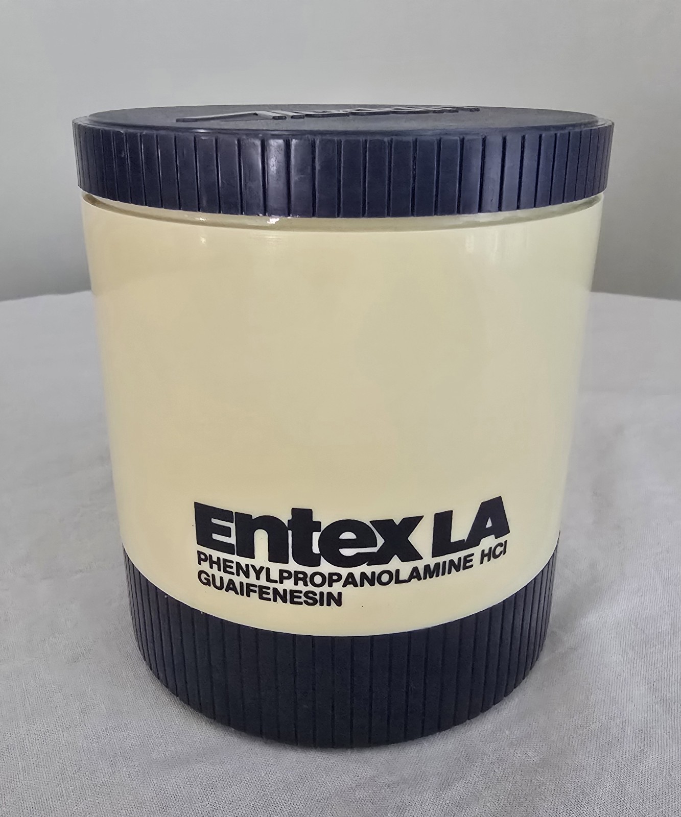 Vintage ENTEX LA Drug Pharmaceutical Rep Promo Aladdin Insulated Thermo Jar