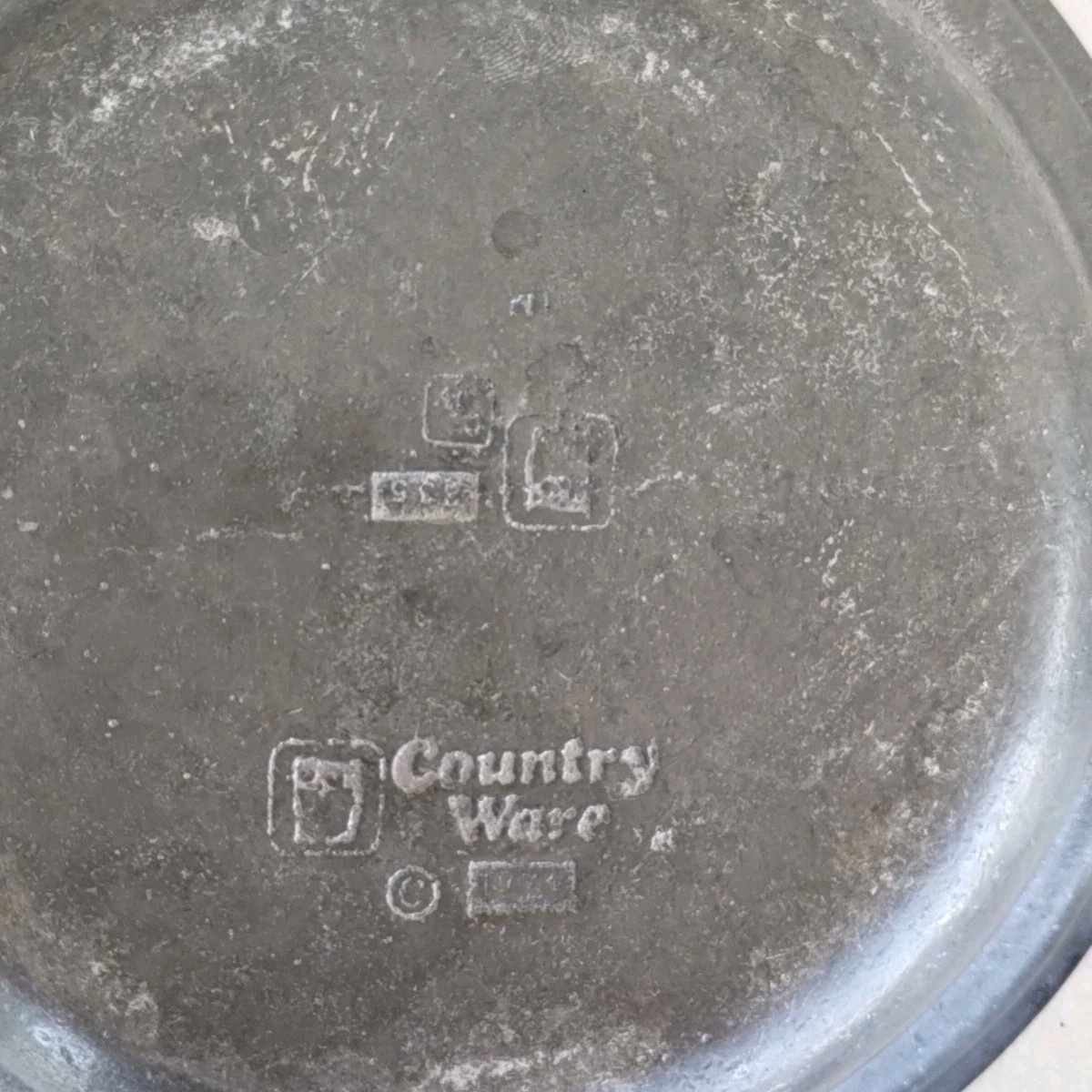 The Upjohn Company 35 Year Armetale Service Award Engraved 5 Pc Salad Bowl Set