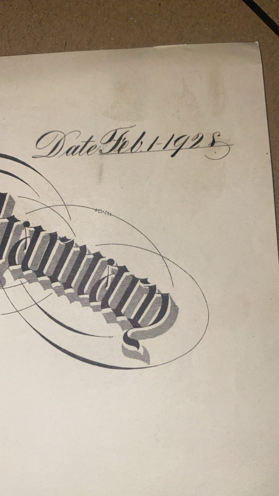 Antique California State Board of Pharmacy Certificate 1928