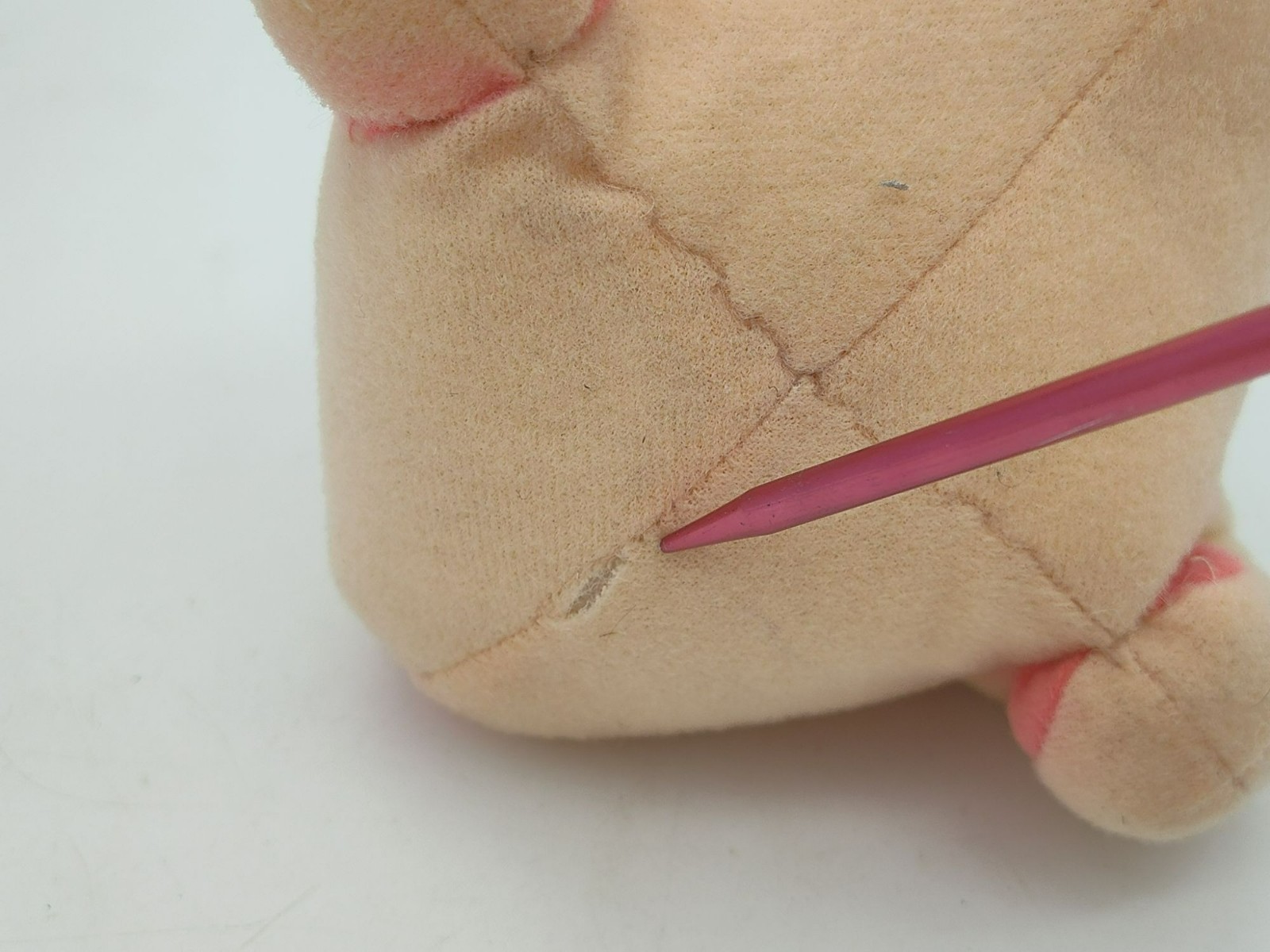 Vtg Allegra-D Plush nose Pharmaceutical Pharm Rep Promotional NO SOUND or TAG