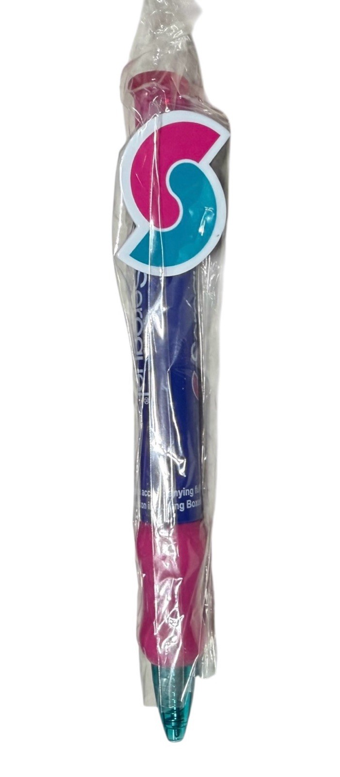 Drug Rep SEROQUEL Collectible Pharmaceutical Pen Large S-Logo Pocket Clip # 1