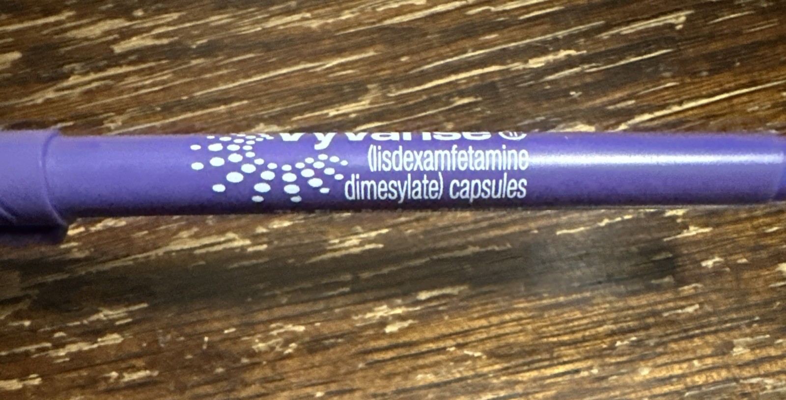 VYVANSE Pharmaceutical Markers Thin Pen Drug Rep Purple Lot Of 6 See All Pic!