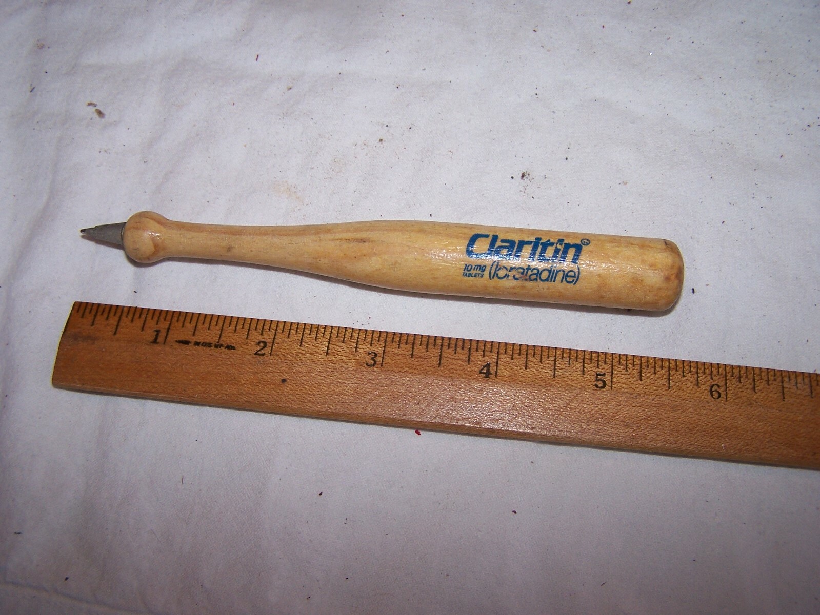 CLARITIN Wood Baseball Bat Ball Point Pen – Pharmaceutical Medicine