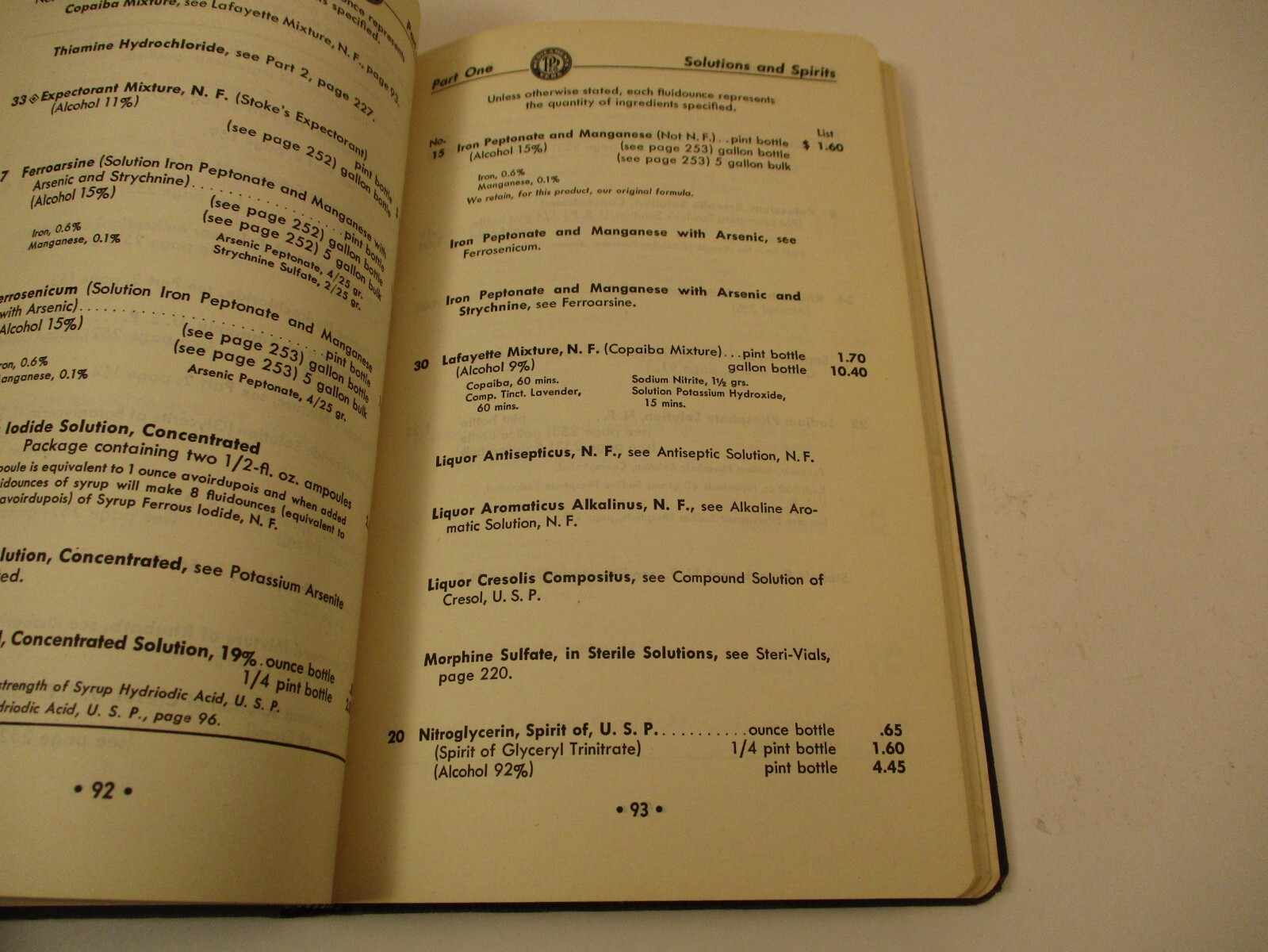 Vintage 1943 Parke Davis Company Catalog Complete Produce Ann Arbor Michigan