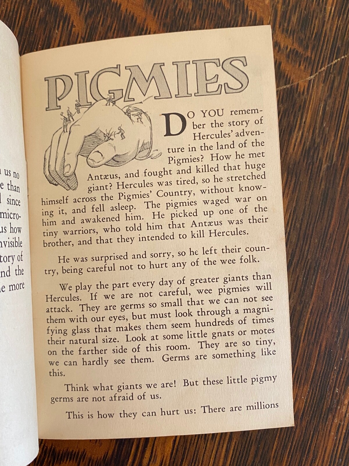 Antique Pigmies Mythology Booklet Advertising Metholatum Ephemera Book