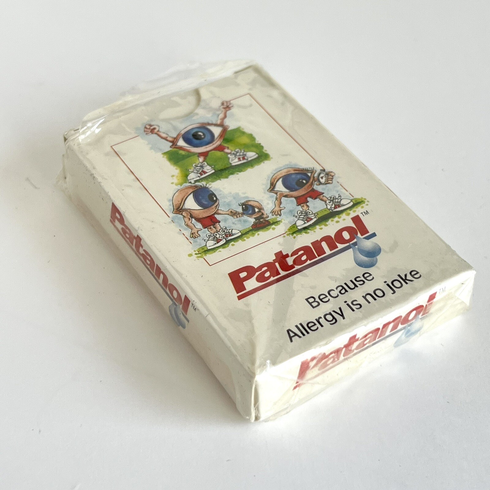 Eyeball Man Patanol Pharmaceutical Playing Cards Deck New Old Stock