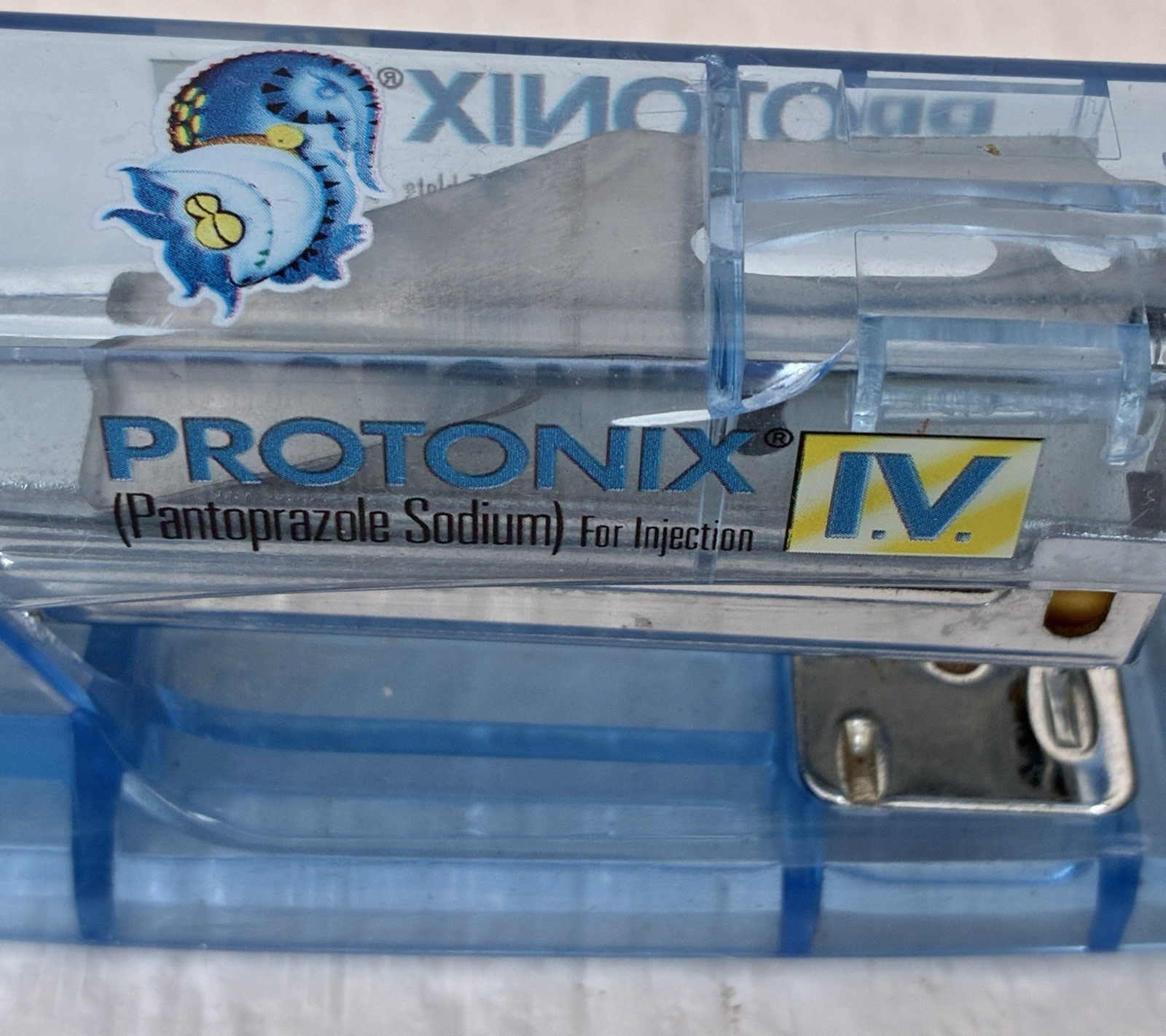 Protonix I.V. STAPLER Drug Rep Pharmaceutical Promo Advertising Gerdie Monster