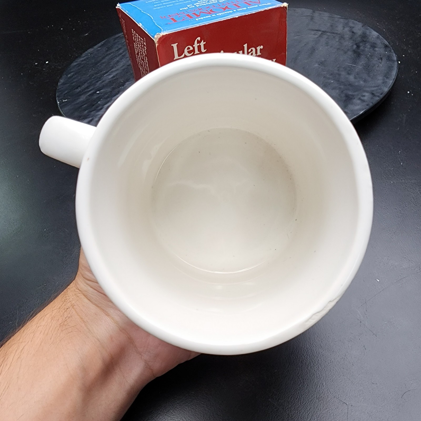 Aldomet Coffee Mug Grindley England Pharma Drug Rep Advertising Doctor Cup