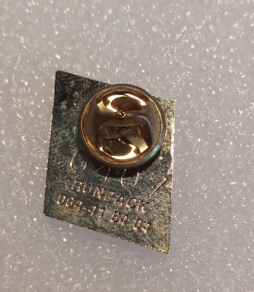 SANDOZ Pharmaceutical pill pin badge LSD Albert Hofmann rare