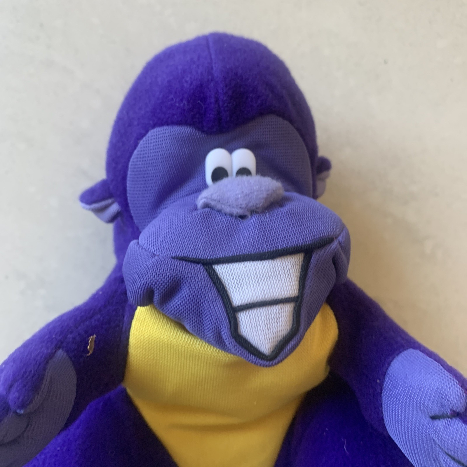 Zyrtec/Pfizer Purple/Green Gorilla Toy Pharma Drug Rep Promo Ad Marketing Vtg