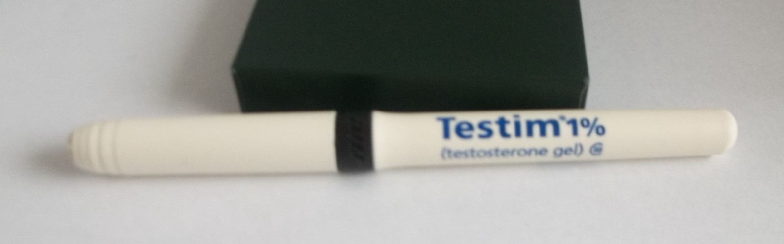Testim 1% Promotional Pen – Bic Grip Roller, Medium Weight (Lot of 3, Dried Tips
