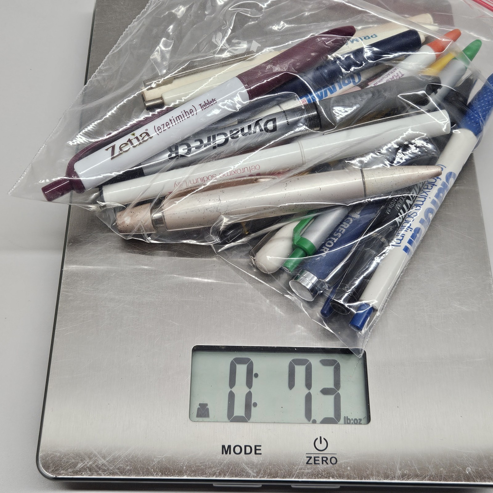 Vintage Pharmaceutical Pens Lot Of 18 Various Brands Sales Rep *Not All Write