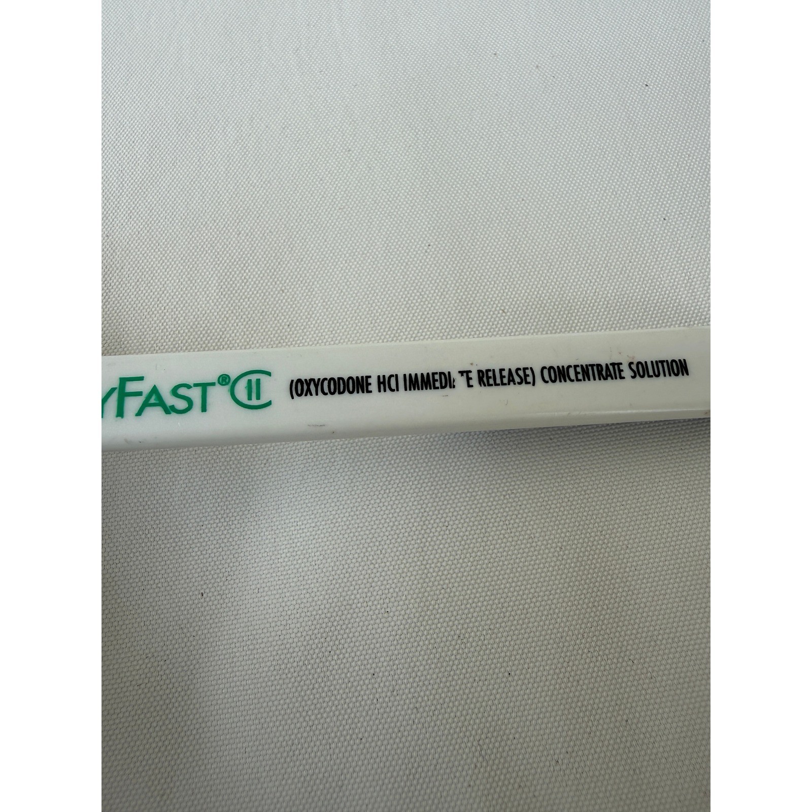 Vintage OxyContin OxyIR OxyFast Pharmaceutical Advertising Bic Click Pen Blue