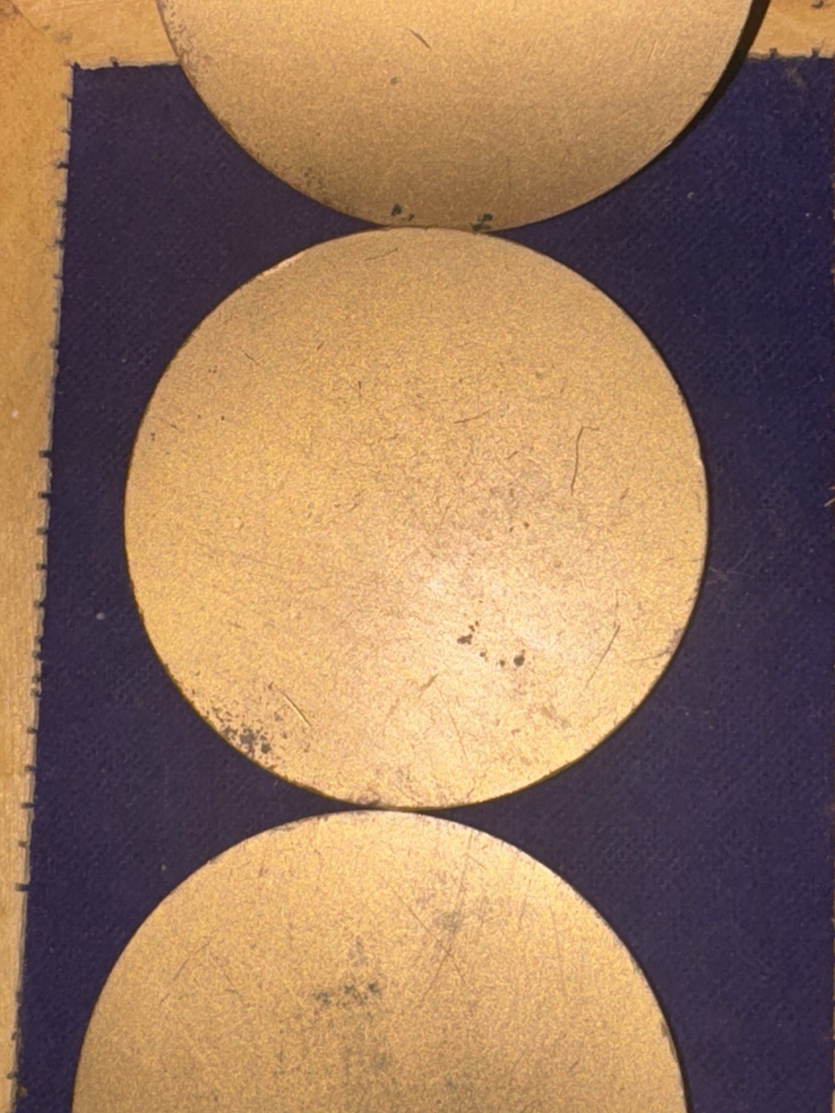 Brass 3 France Nude Woman CIBA LOCORTEN Medal