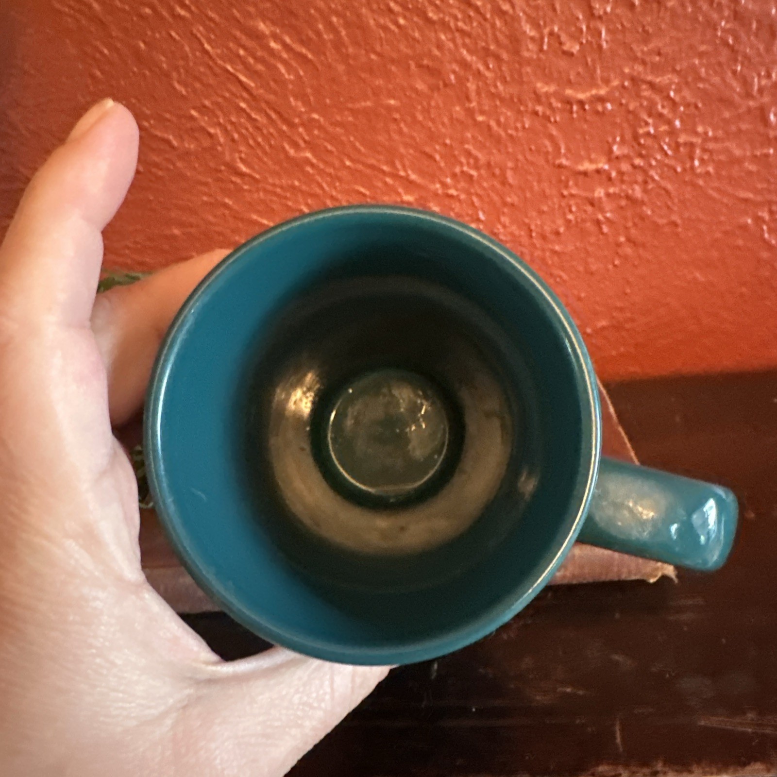 Lipitor Tall Teal Mug Pharmaceutical Promo Coffee Cup Medical-Core Ceramic Promo
