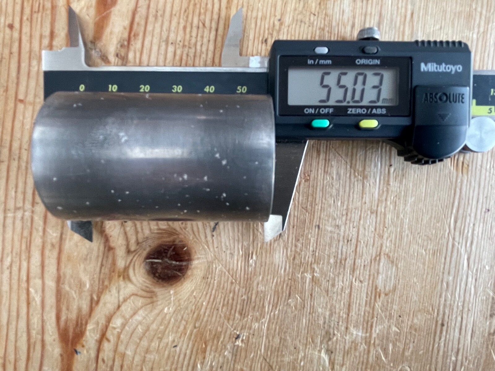 Tungsten, Magnesium & Titanium Solid Metal Cylinders length55mm diam35mm