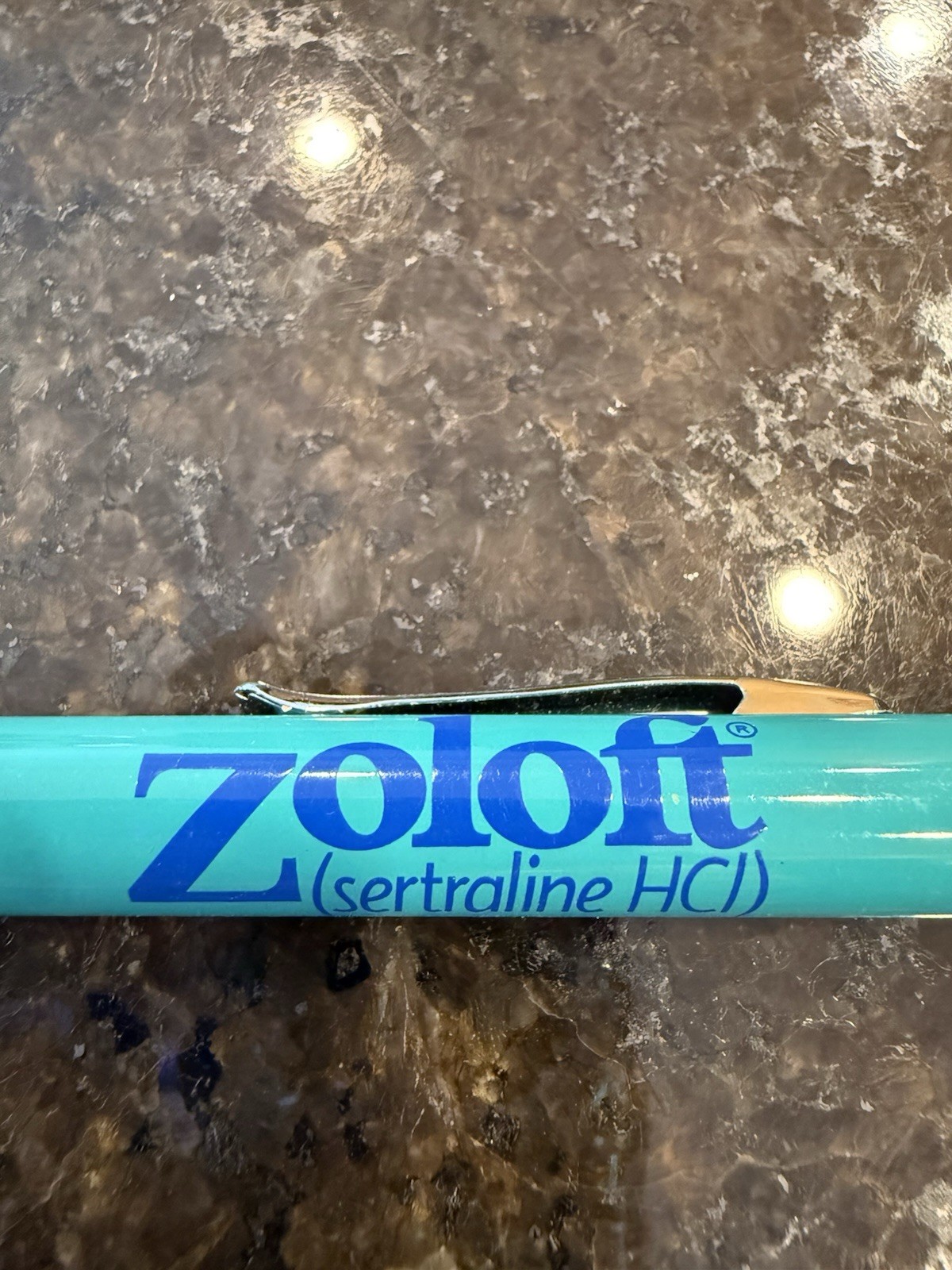 Zoloft Promo Pen Pharmaceutical Advertising
