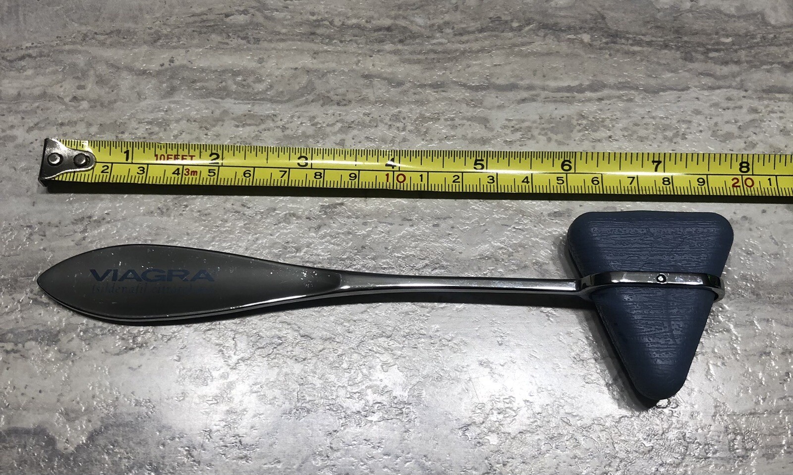 Logo “VIAGRA” Neurology Exam Reflex Hammer Sturdy Hard Head Gets The Job Done