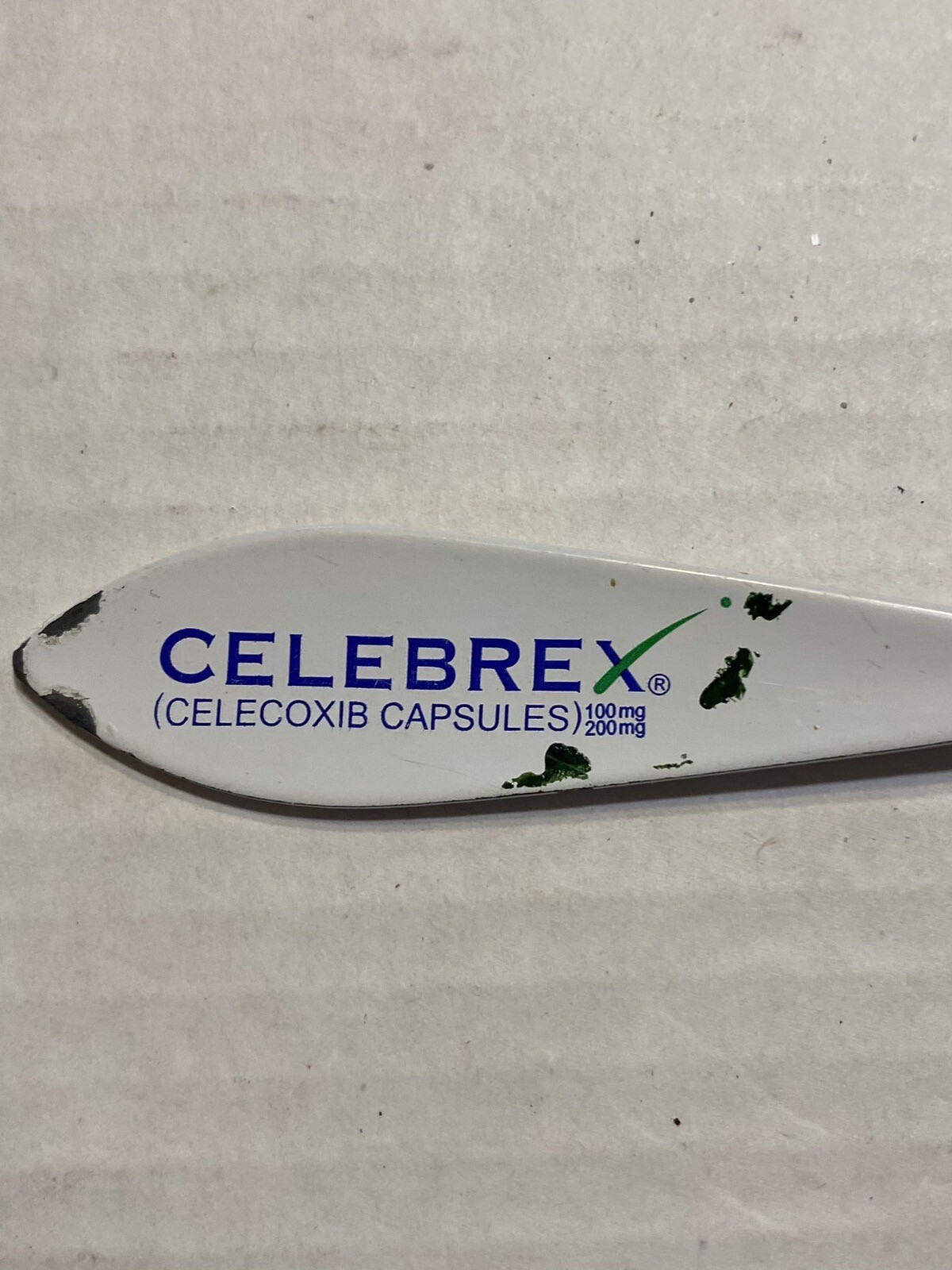 Pharmaceutical Drug Rep collectibles Office Desk Supplies Celebrex Rubber Hammer