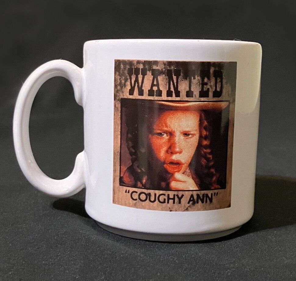 Pharmaceutical Mug Drug Rep Novahistine DMX COUGHY ANN Advertising J&J England