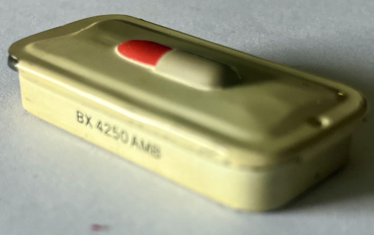 Lilly Pharmaceutical Darvon-65 Compound Pulvule Sample Tin with 1 Pulvule Inside