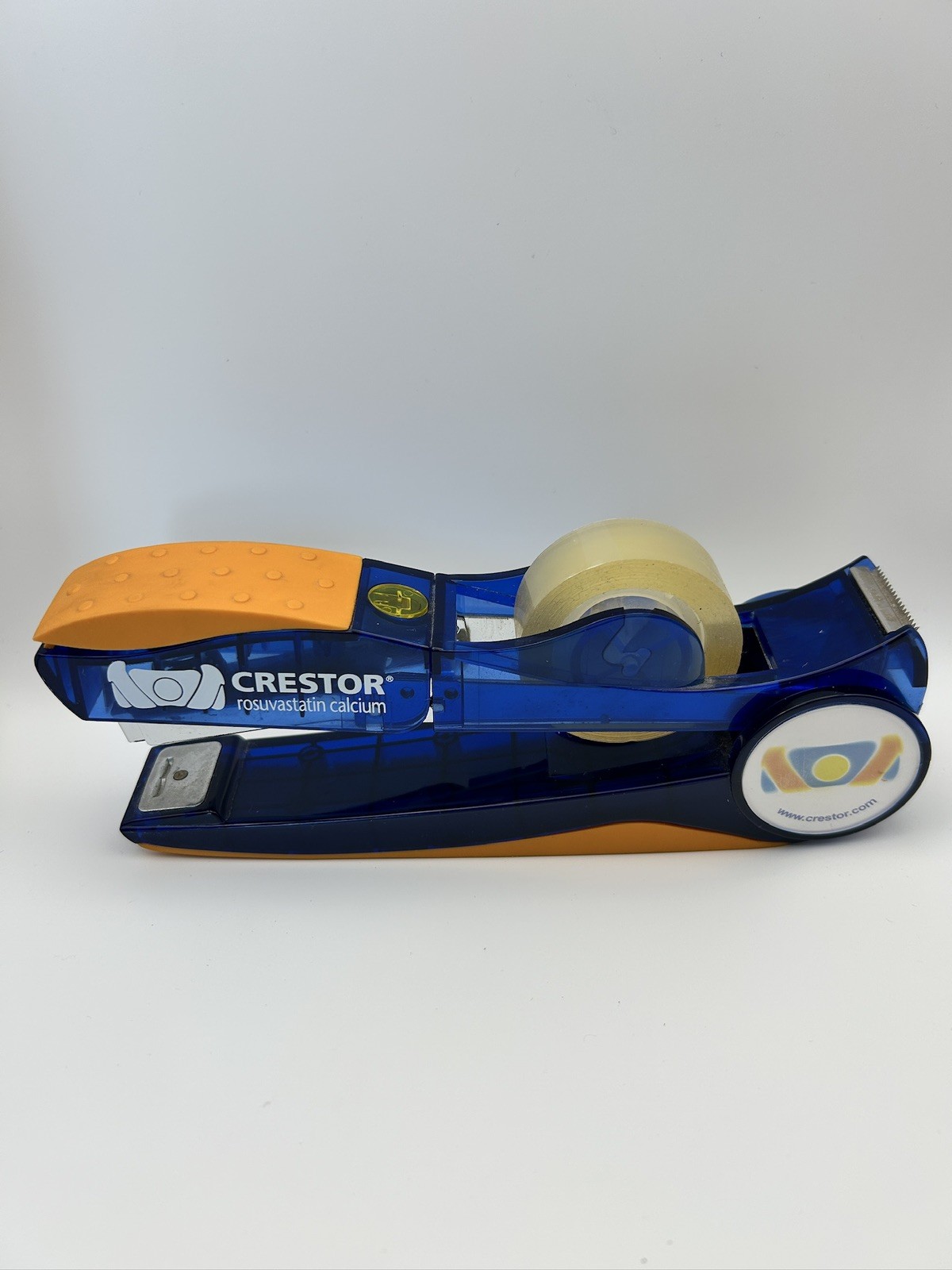 Pharmaceutical Drug Rep Stapler/Tape Dispenser Combo Crestor Vintage