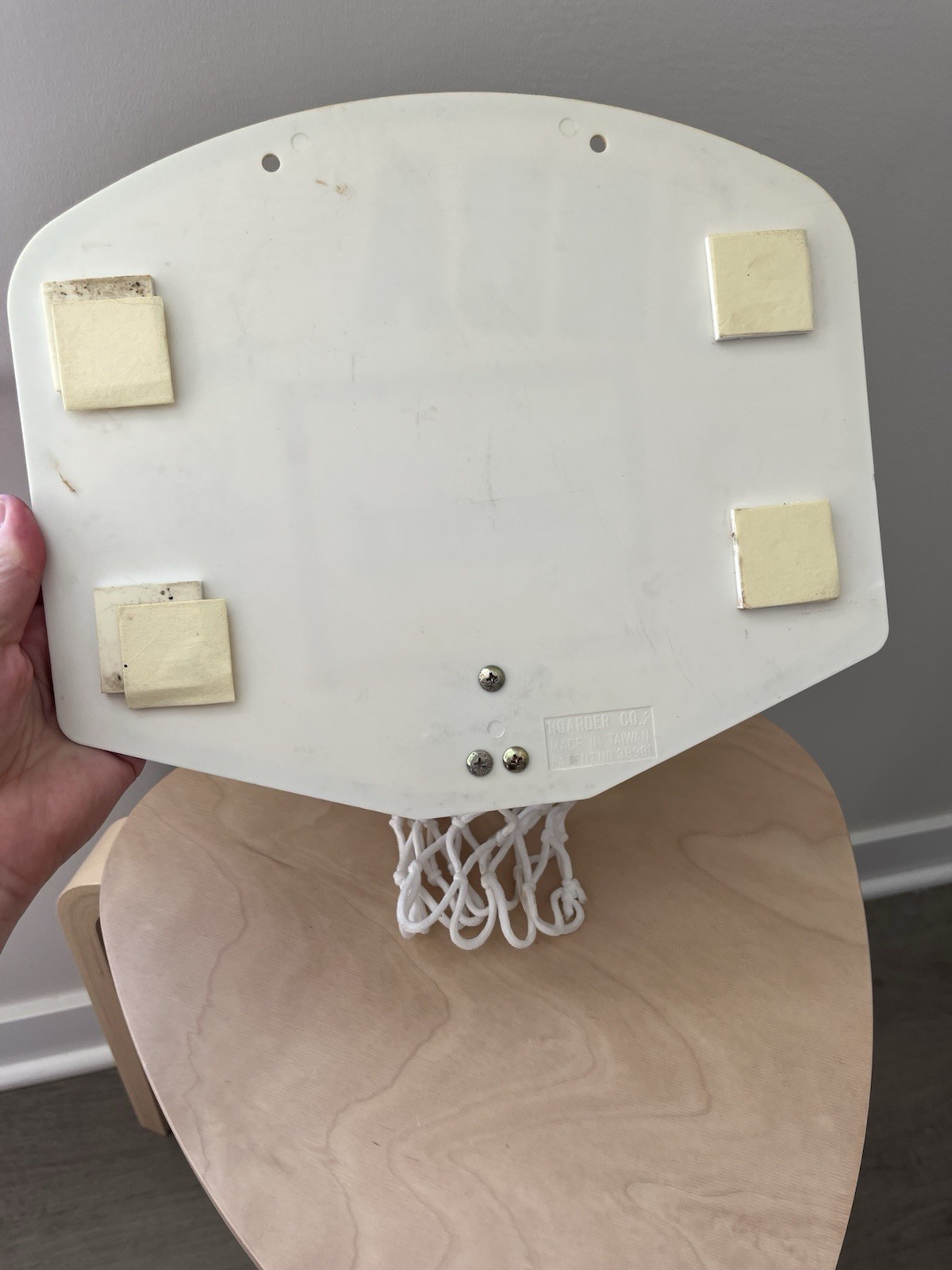 Vintage Spalding NBA Micro Mini Shootout Basketball Hoop Serevent Pharma Promo