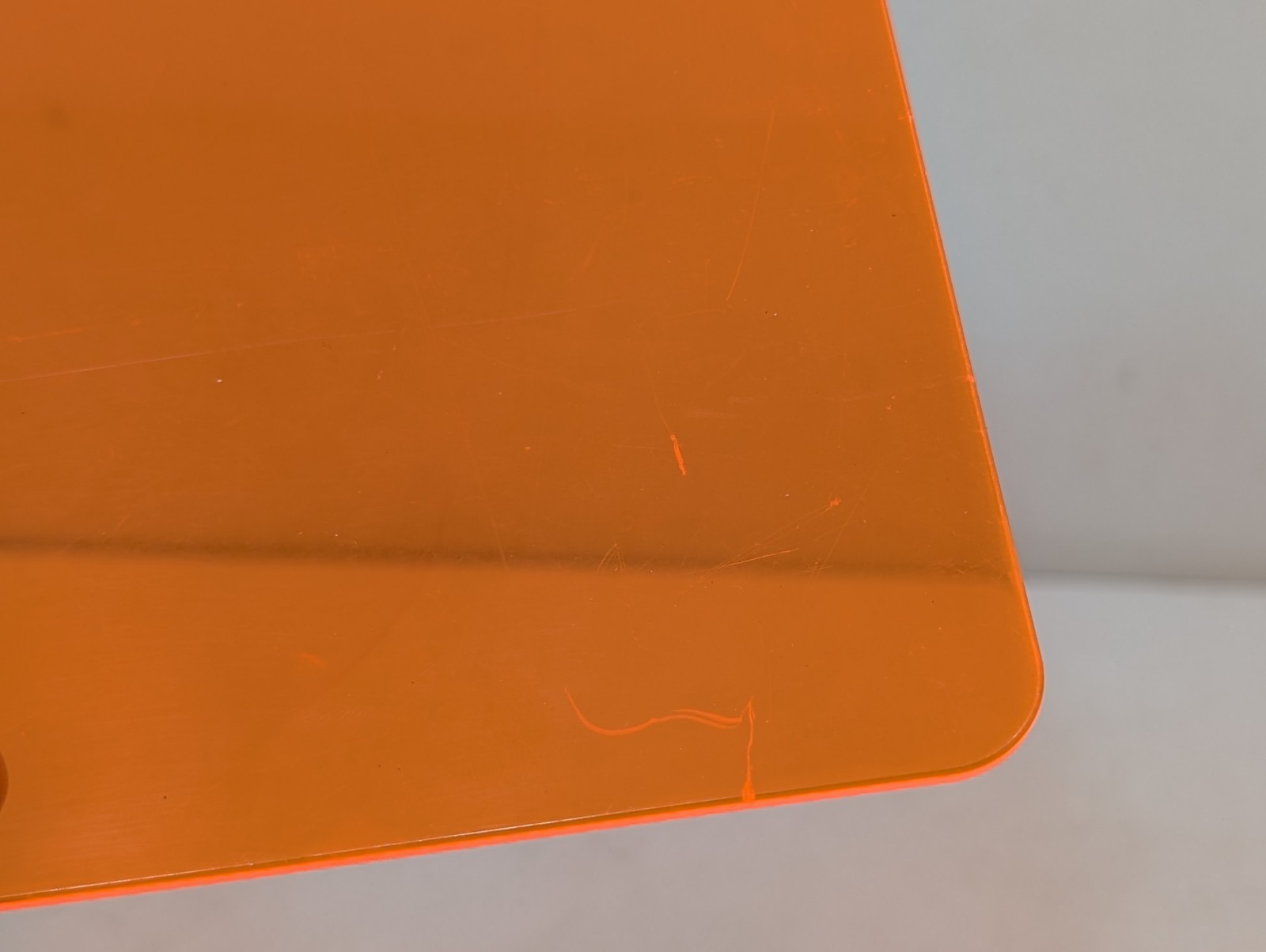 Vintage Aptivus Pharmaceutical Drug Rep CLIPBOARD Orange Promo Advertising Gift